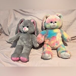 Build a Bear Bunny Pair